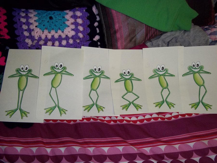 Frog Flip Book By LBELLLanimation On DeviantArt