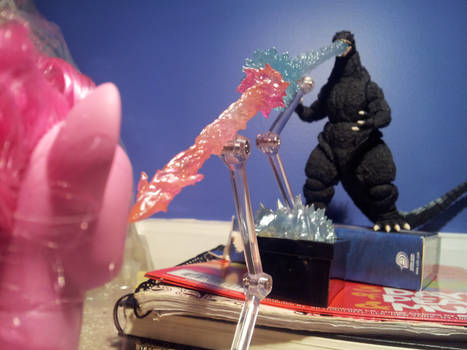 Throwdown of the Century: Pinkie vs Godzilla