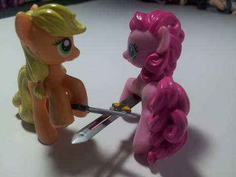 AJ vs. Pinkie...Who Will Win?