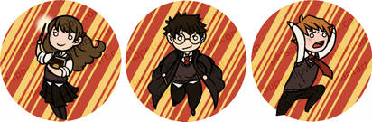 Buttons - Harry Potter