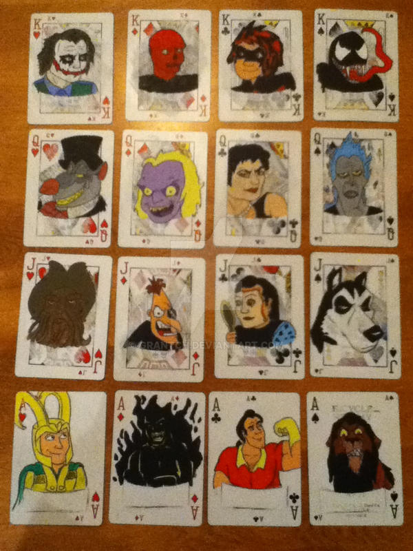 Villanious Card Example Villain Cards! by Grantch on DeviantArt