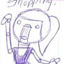 School Sketch: Sigma went SHOPPIIIIIIING!