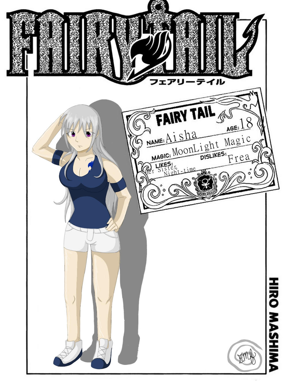 Aisha Fairy Tail OC Guild Card by EnergyMageFrea on DeviantArt