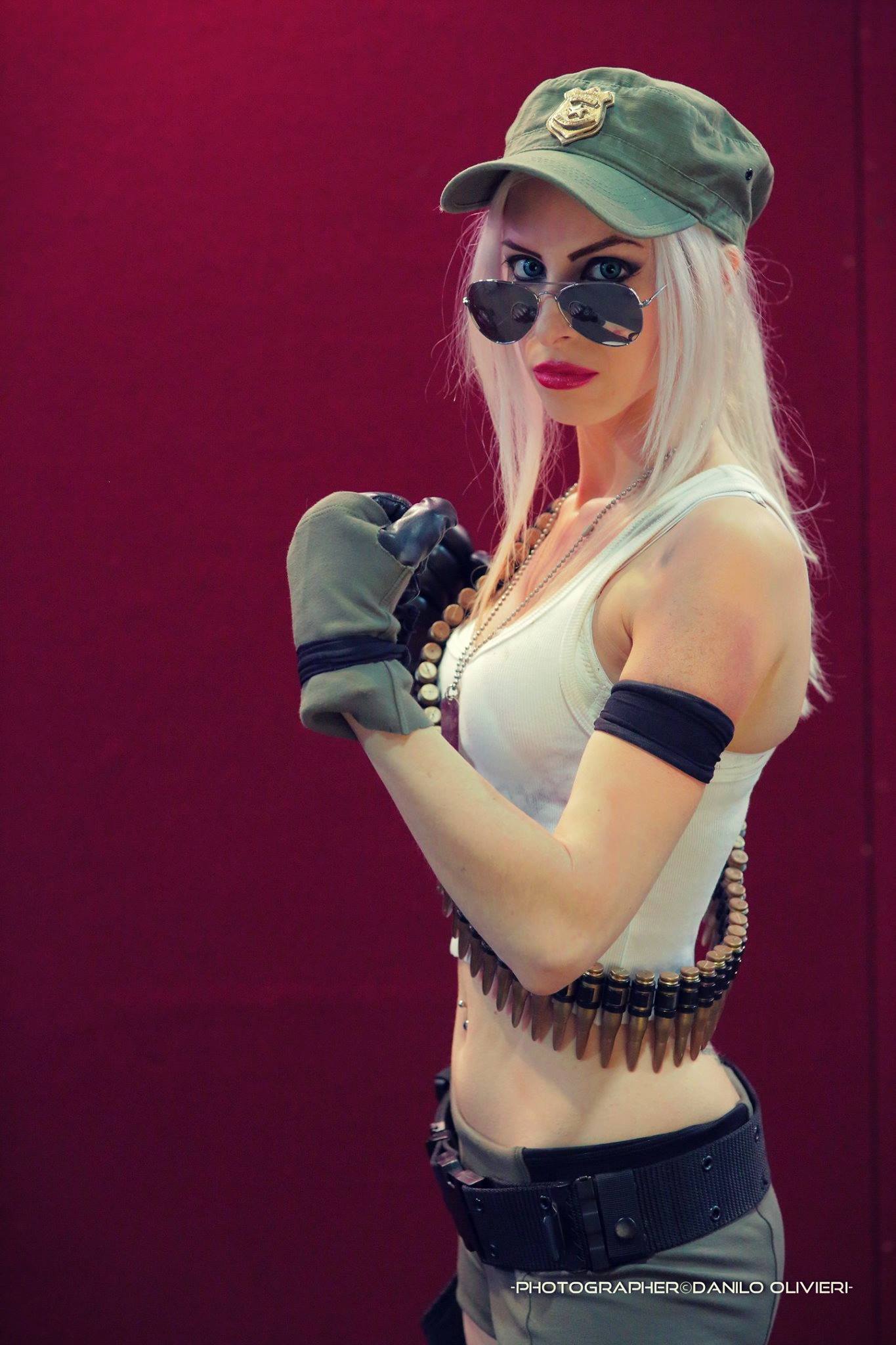 Fantasia Sonya Blade Mortal Kombat Feminino Adulto Cosplay