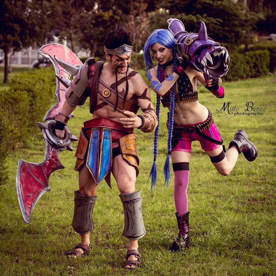 Jinx and Draven by MissHatred and Leon Chiro