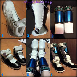 Asuka Kazama boots made by MissHatred