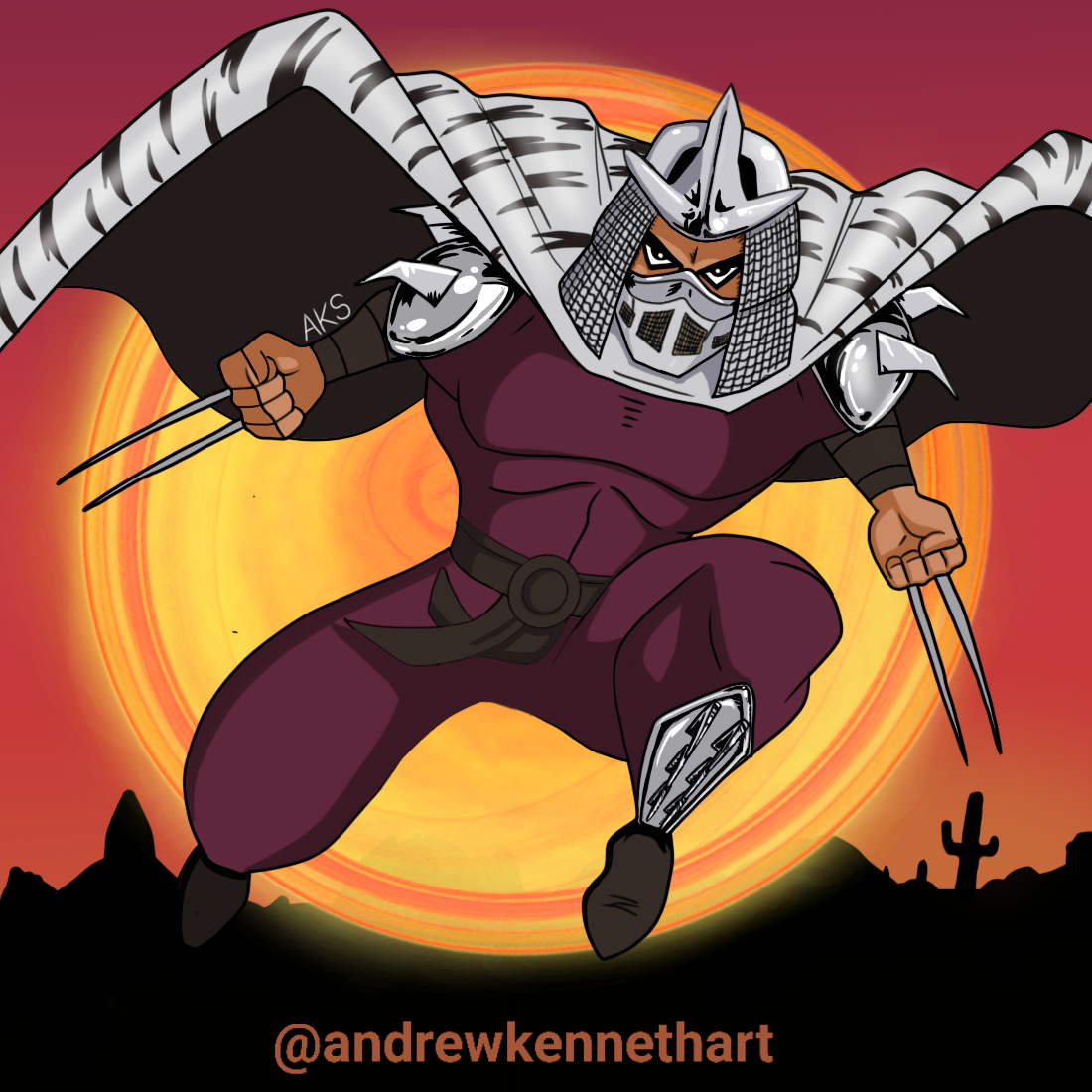 Indie TMNT Character Designs: The Shredder by IndieYuugure on DeviantArt