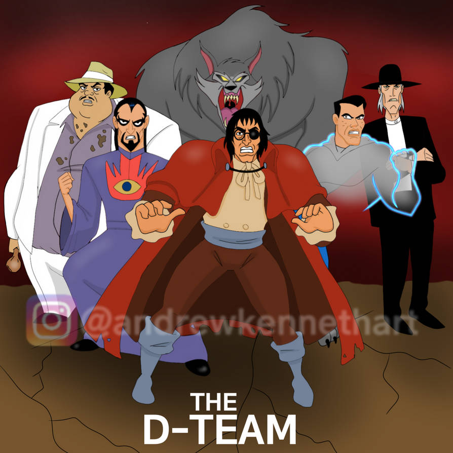 the D-Team by AndrewKennethArt on DeviantArt
