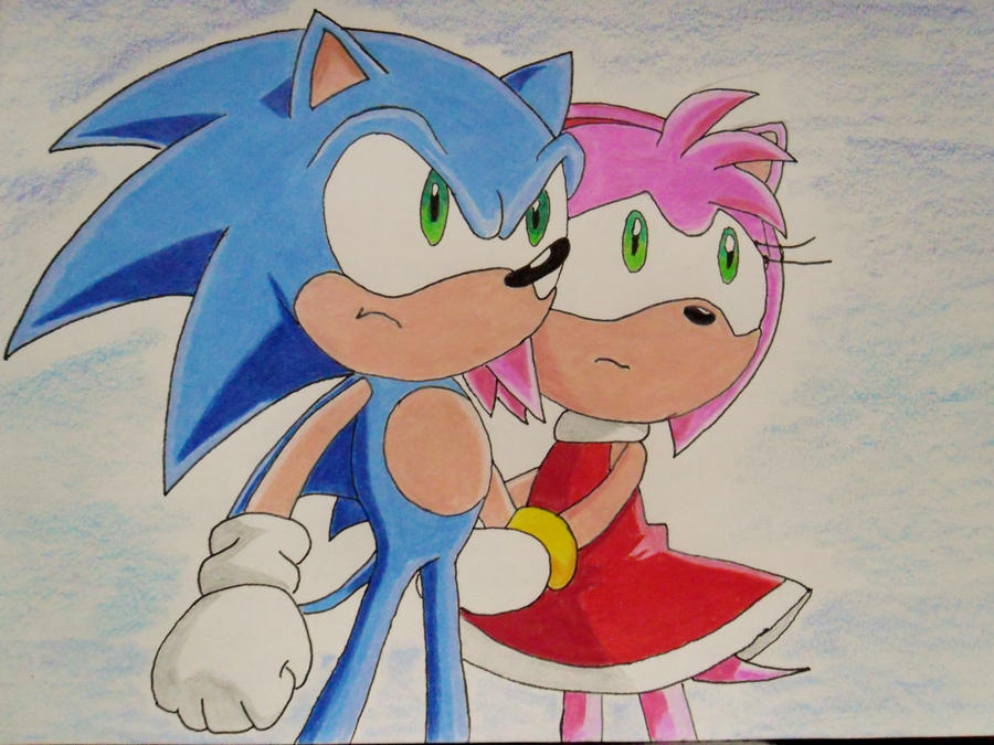 Sonic And Amy By DarkGamer2011 On DeviantArt sonic-and-amy-by-darkgamer2011-on-deviantart