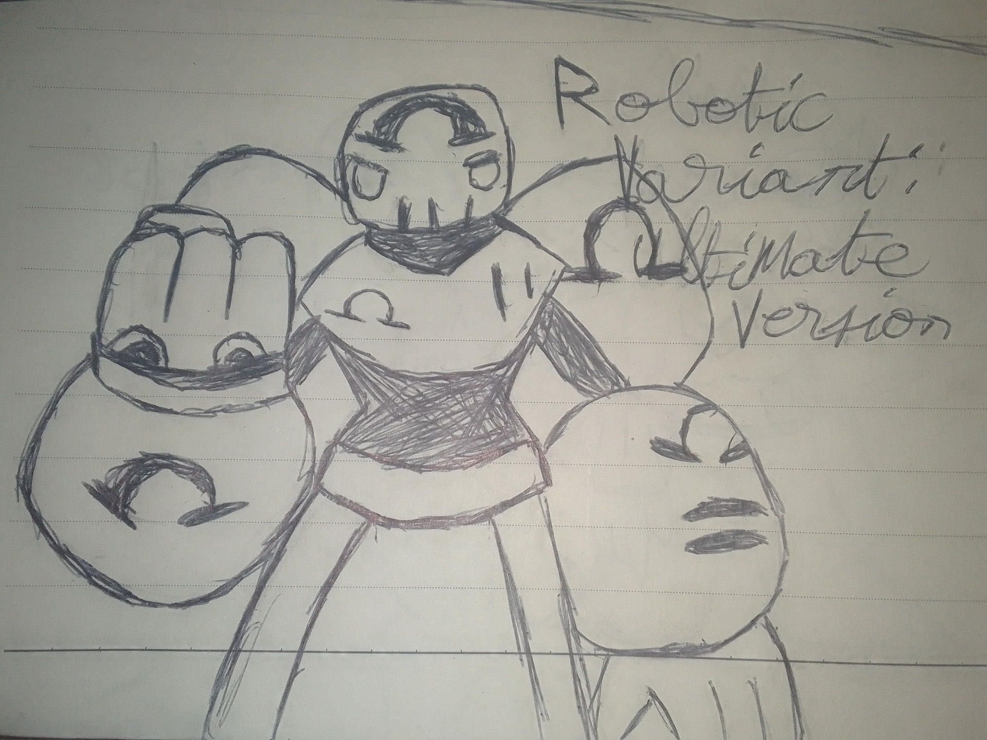 Rusty robot variants by Yanniku-san on DeviantArt