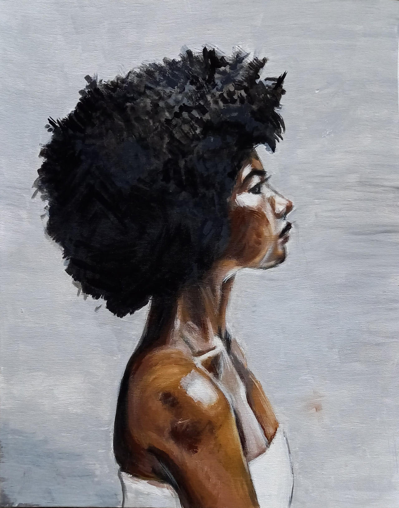 Side portrait by GrampaSoupCan on DeviantArt