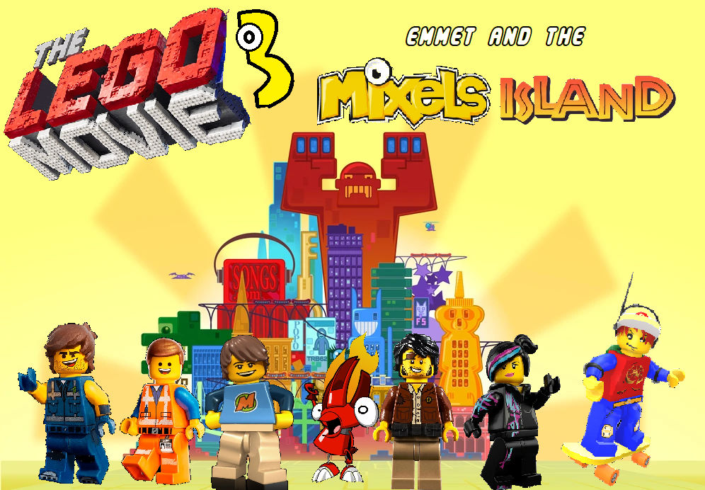 The Lego Movie 3 Emmet And The Mixels Island By MashupTheMixel On the-lego-movie-3-emmet-and-the-mixels-island-by-mashupthemixel-on