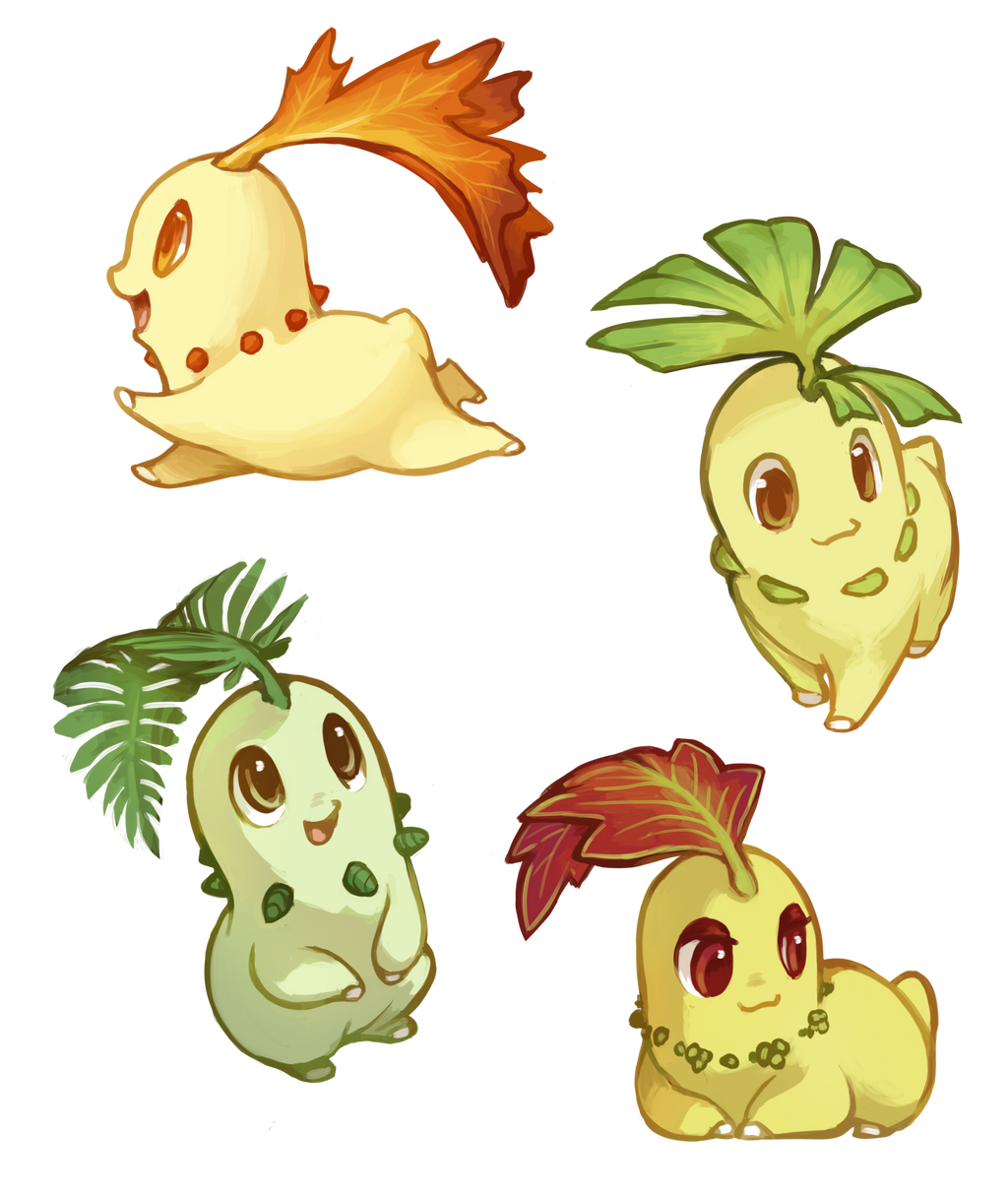 Leaf Babies by Mewitti