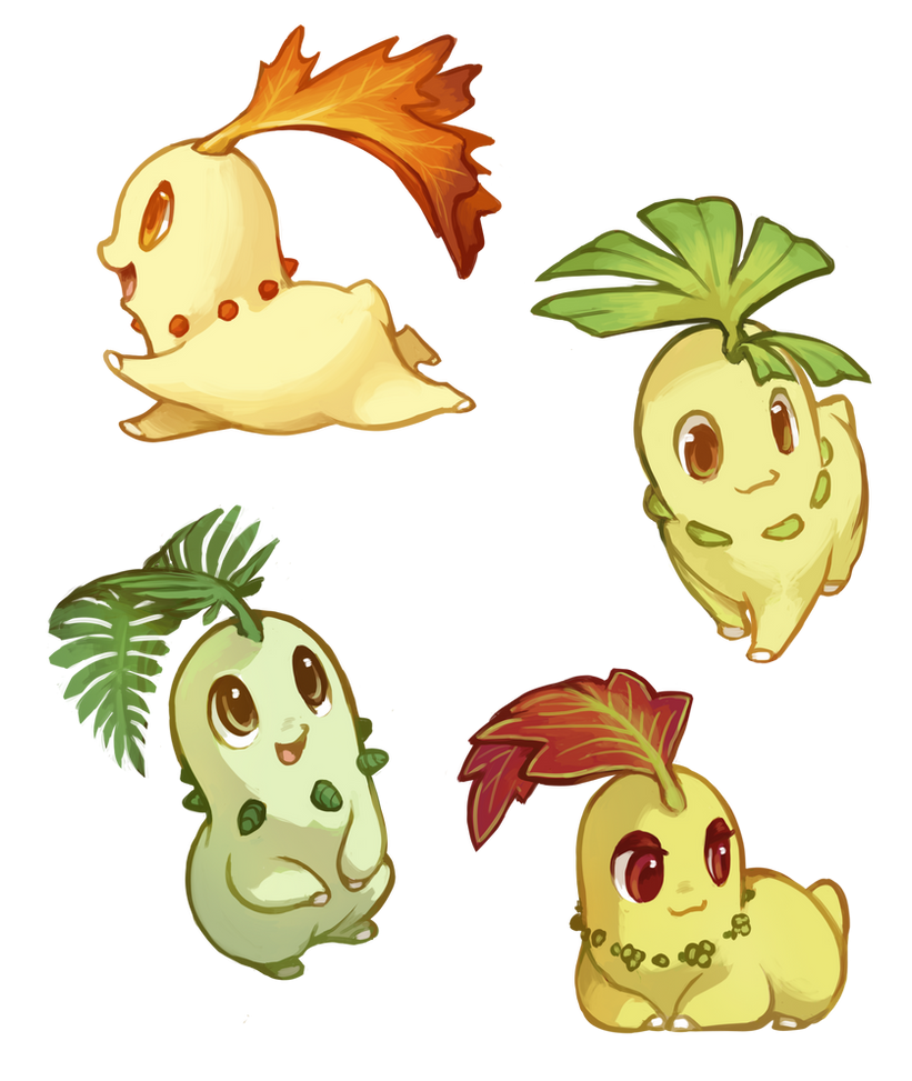 Leaf Babies by Mewitti