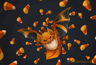 Candy Corn Bat