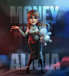 Alicia Sierra Money Heist Fan art