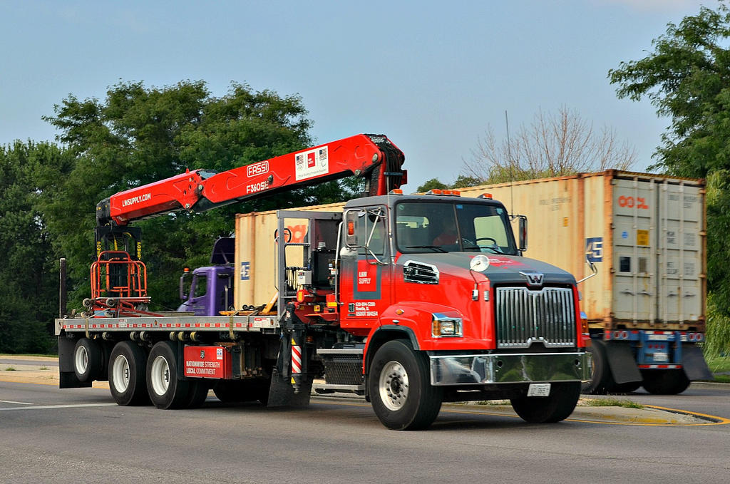 Western Star Building Supply Truck