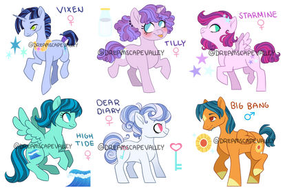 MLP Shipping Adoptables 4 (CLOSED)