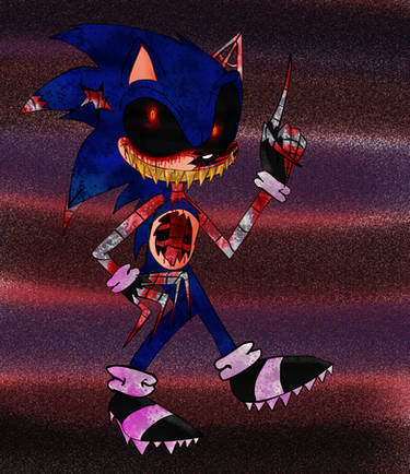 Sonicexe and Fanon Sonic by HGBD-WolfBeliever5 on DeviantArt