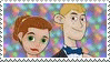 Kim and Ron Sr Prom Stamp