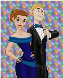 Kim and Ron at the Senior Prom by CommanderArgus