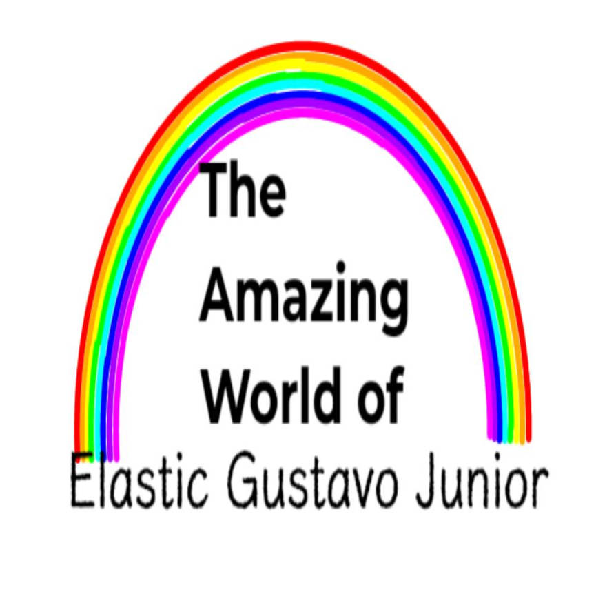 The Amazing World of Elastic Gustavo Junior Logo by