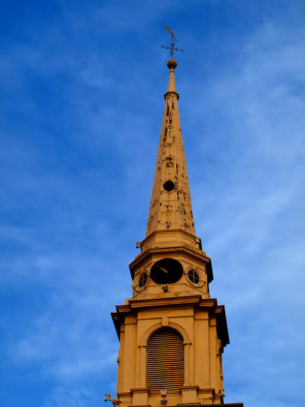 Sunset Steeple