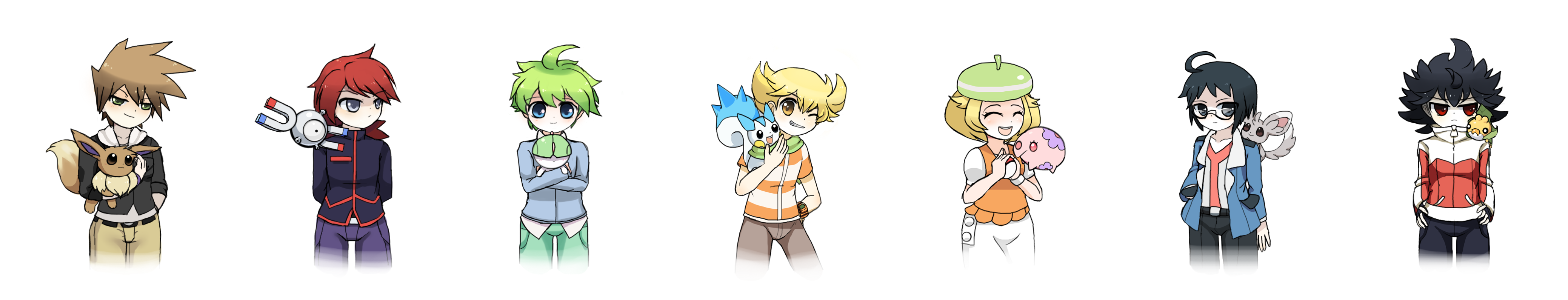 Pokemon Rivals by Koki-arts on DeviantArt