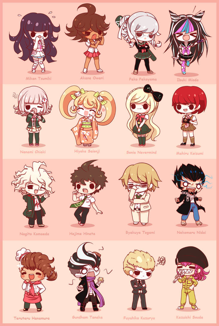 Chibi Danganronpa 2 By Koki Arts On Deviantart Chibi Danganronpa 2 By Koki Arts On Deviantart