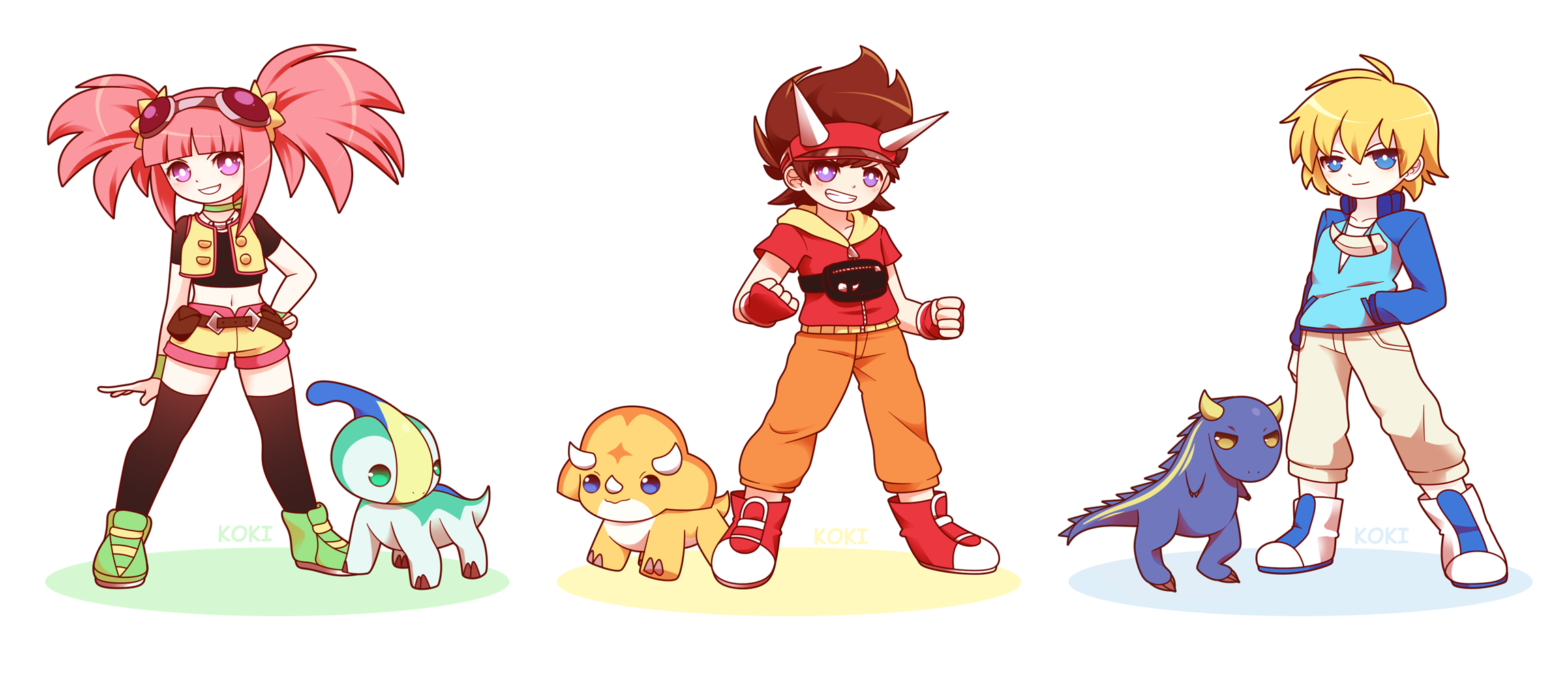 Dinosaur King By Koki arts On DeviantArt dinosaur-king-by-koki-arts-on-deviantart