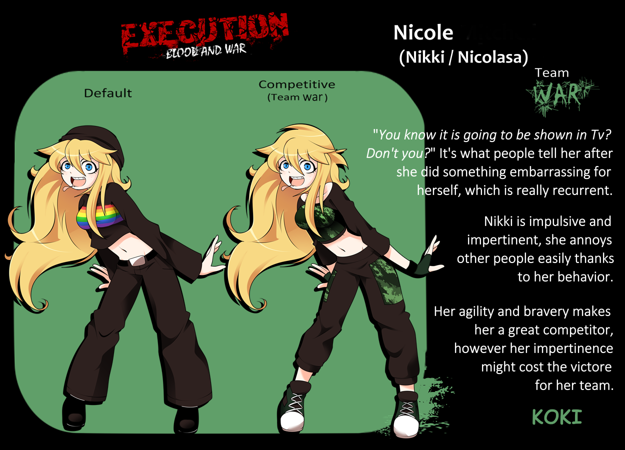 EXECUTION Nikki by Koki-arts on DeviantArt