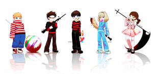 Charlie and the Chocolate Factory kids