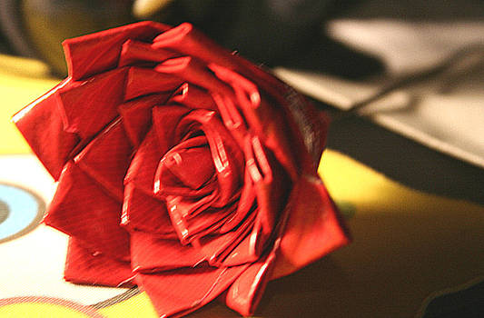 Duct Tape Rose 03