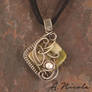 Serpentine-pearl-silver-pendant-front