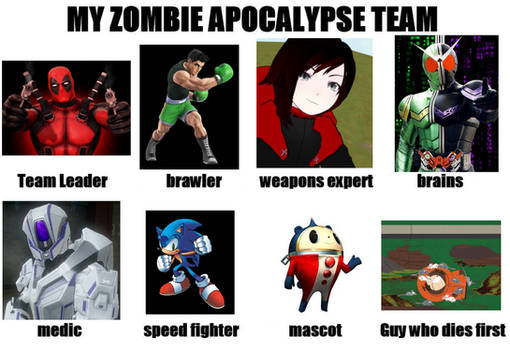 My Zombie Apocalypse Team