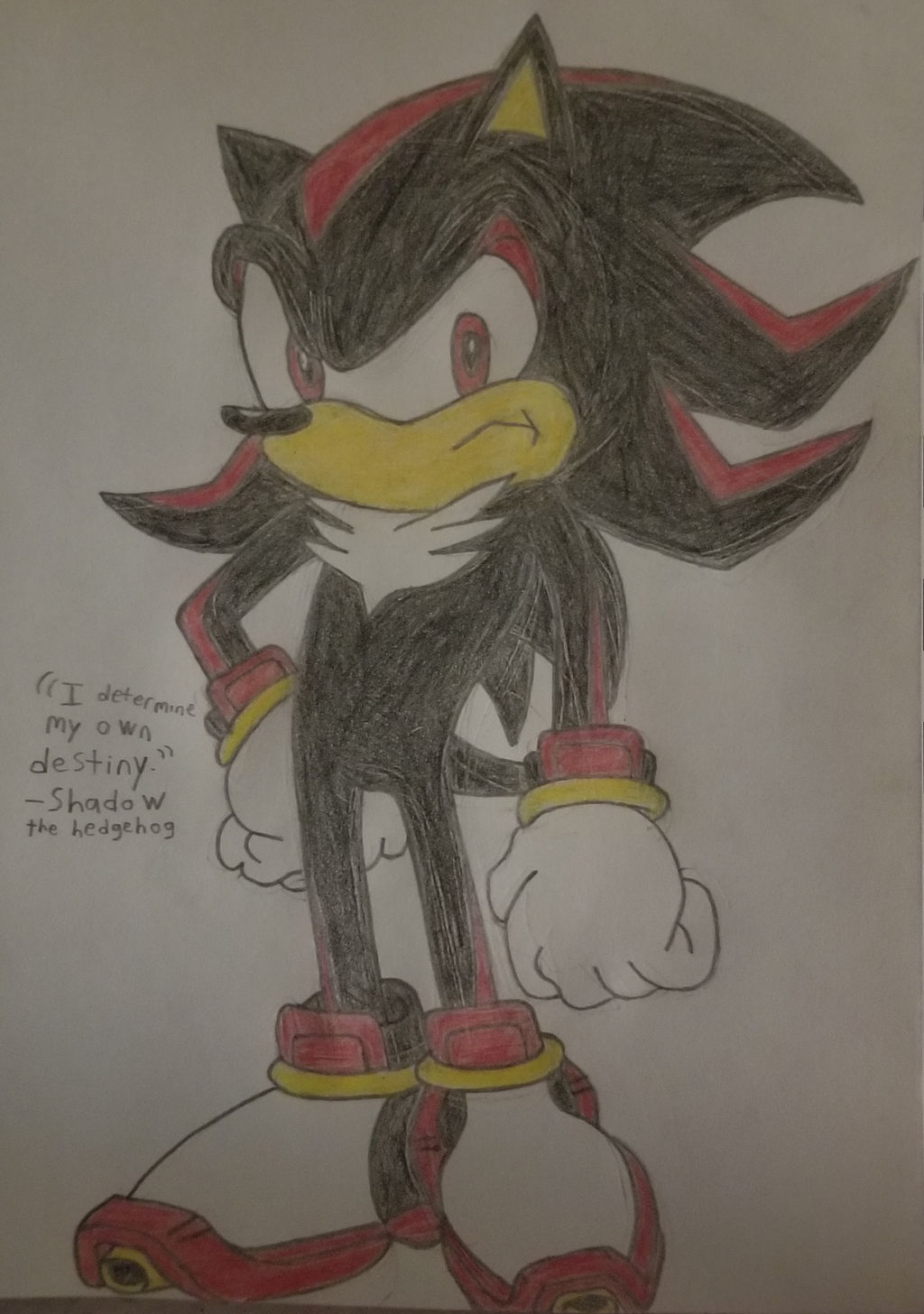 Shadow the Hedgehog by skrallhunter on DeviantArt
