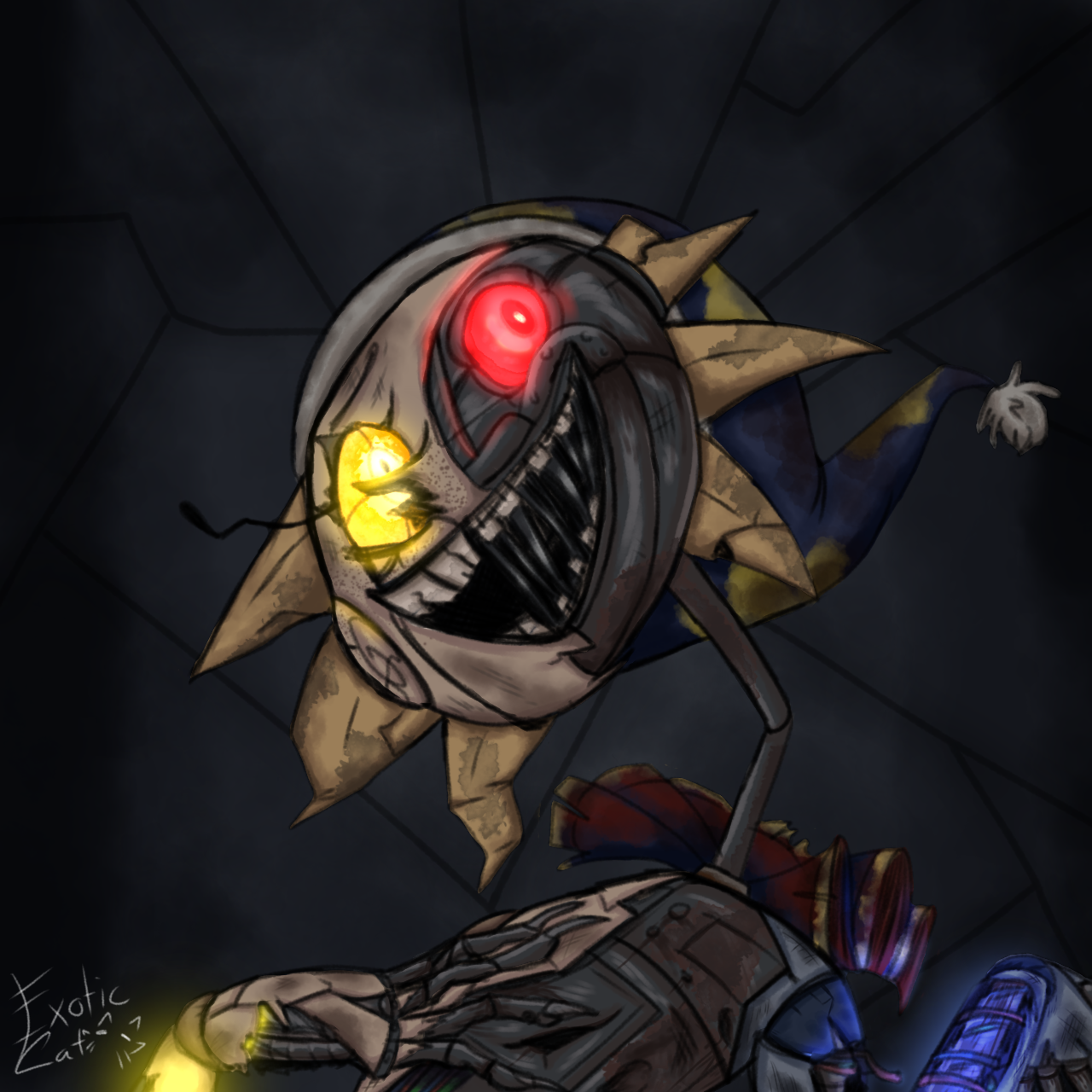 Eclipse Fnaf Ruin DLC Fanart by exoticlad on DeviantArt