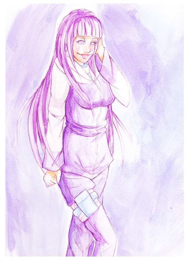 Hinata watercolor