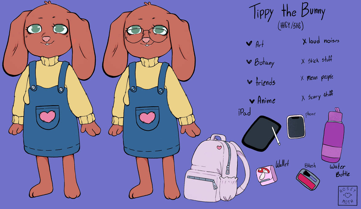 Tippy the Bunny by roseyymoth on DeviantArt