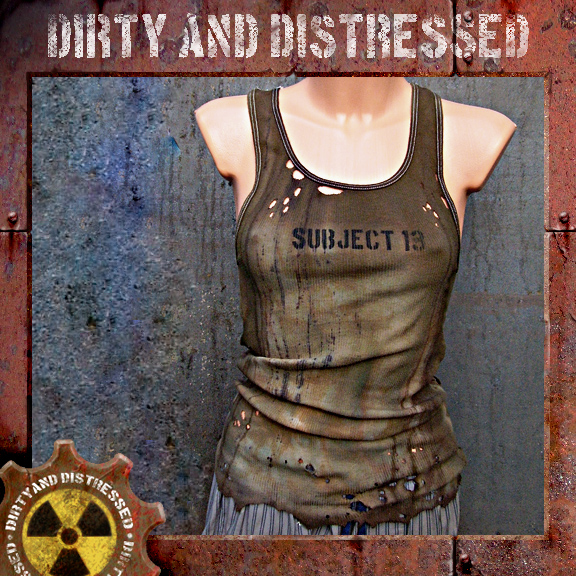 Moldy Green Wasteland Tank Top