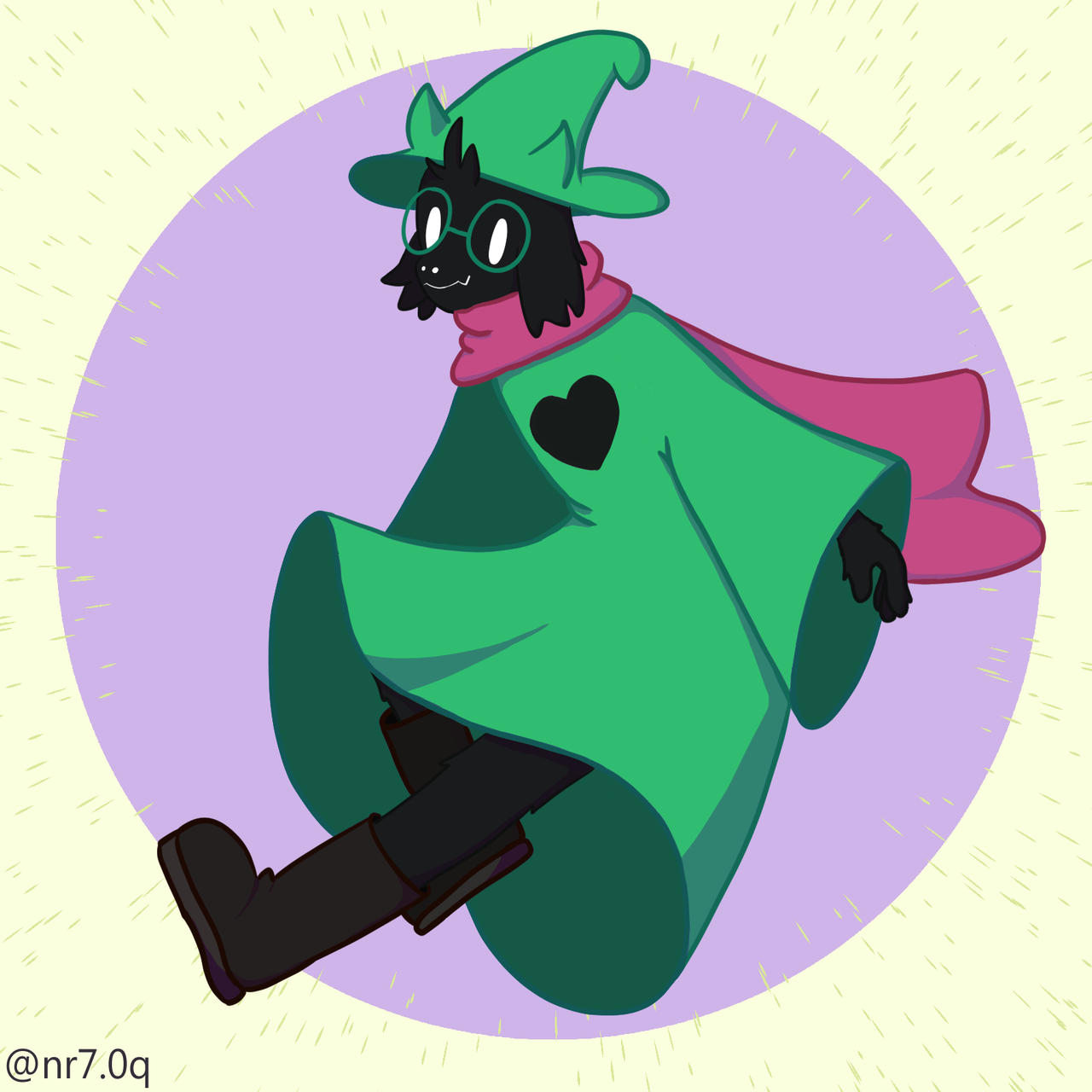 Fanart Ralsei of Deltarune by nr70q on DeviantArt