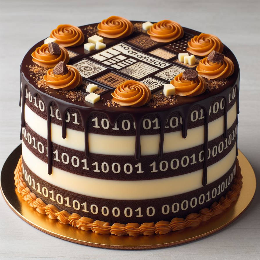 Hacker Cake! by CrashNBurnz on DeviantArt