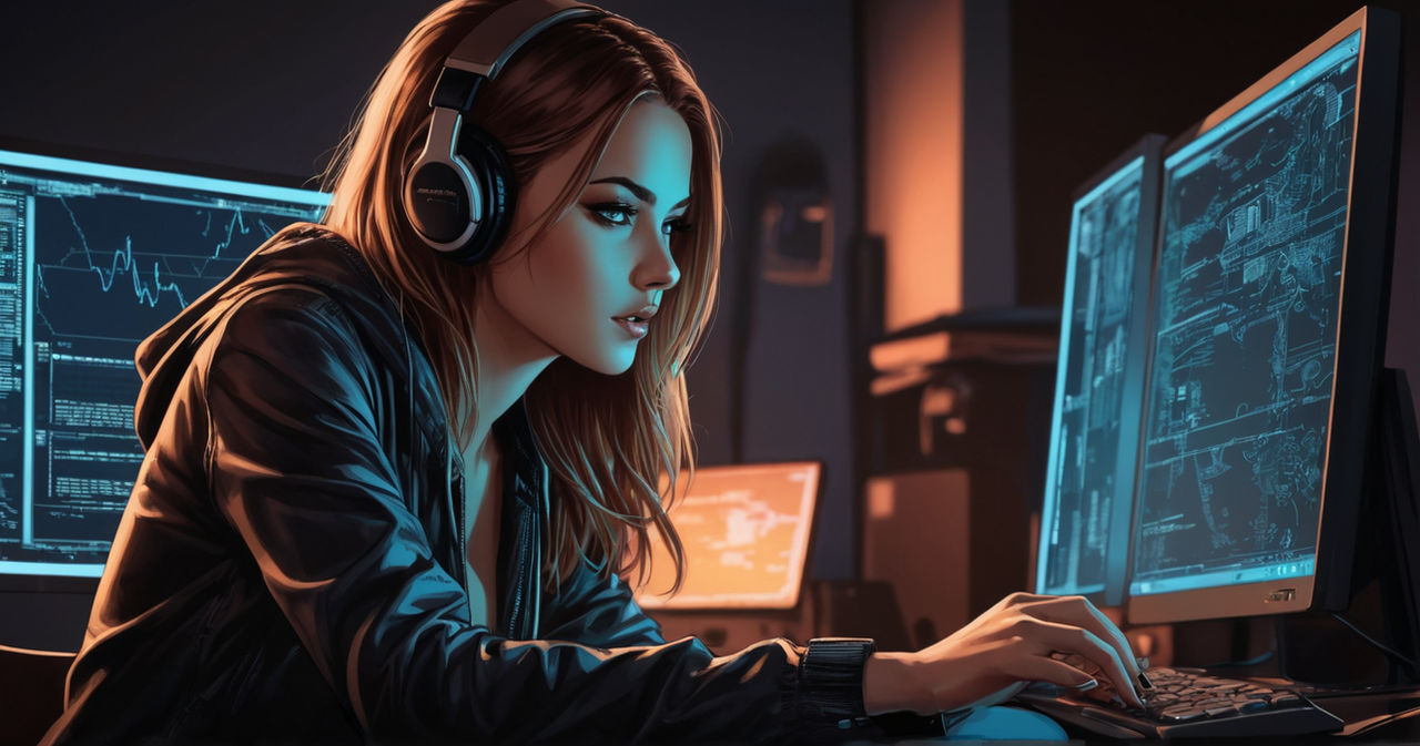 Girl Hacking Code Hacker Girl by CrashNBurnz on DeviantArt