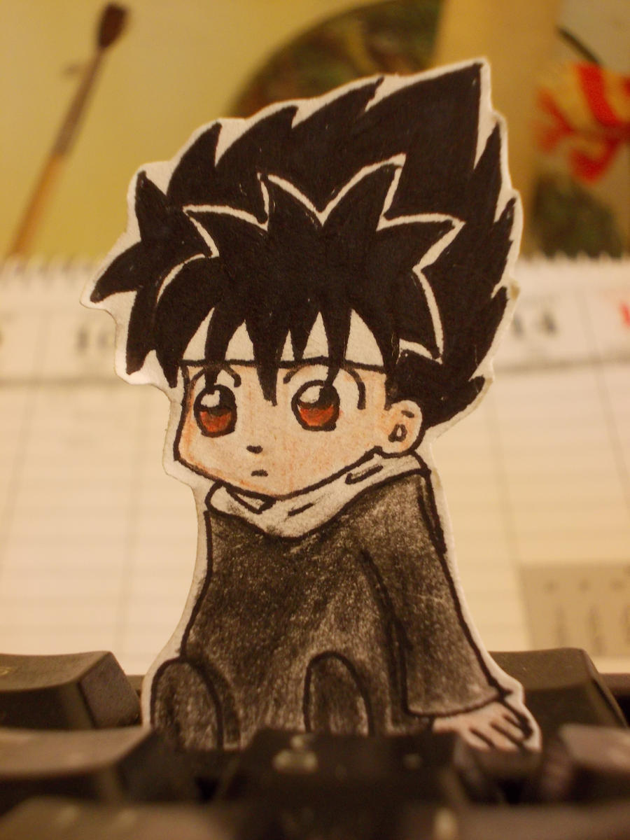 Hiei chibi ~ paperchildren