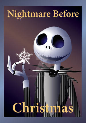 Nightmare Before Christmas - poster design by Anomaliana