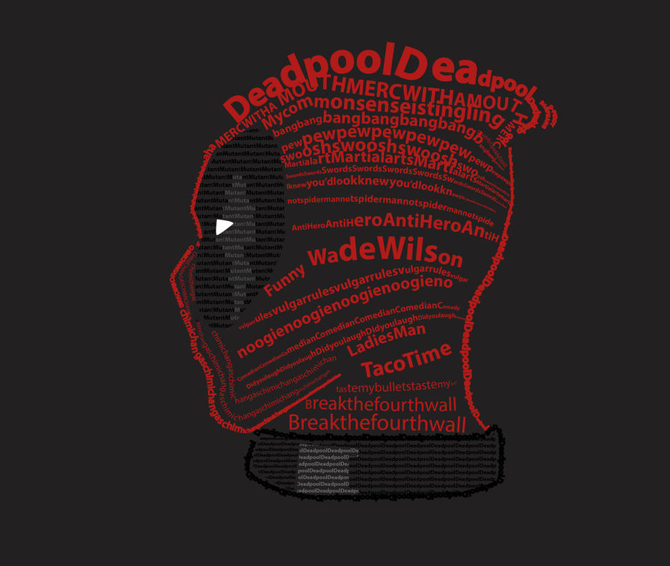 Deadpool Writing Style Deadpool Typography by MikaAlaMode on DeviantArt