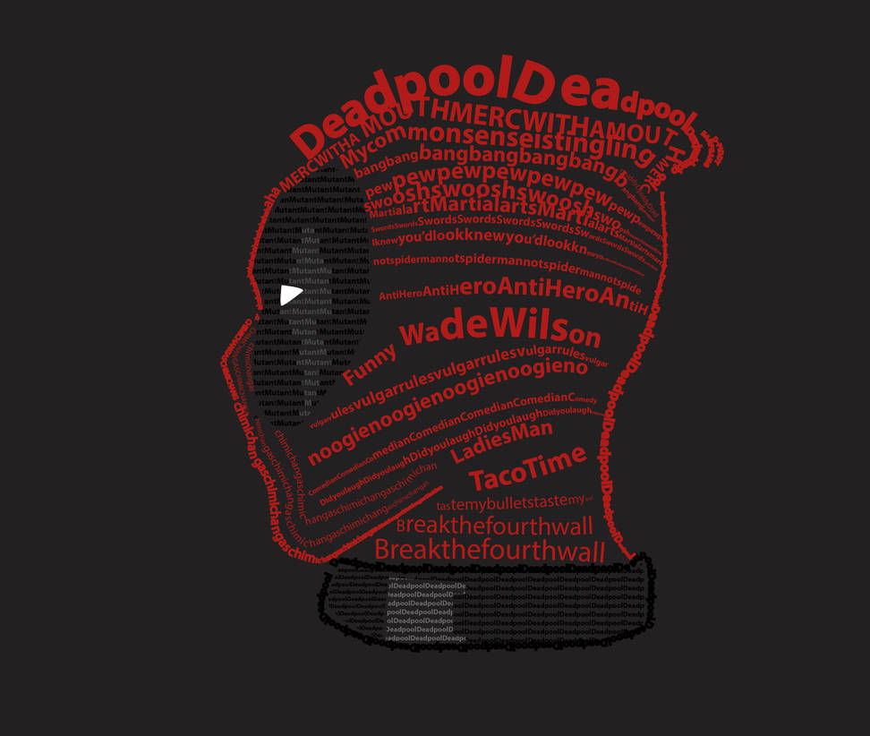 Deadpool Typography