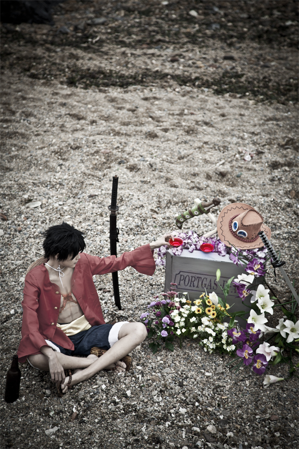 2012/2/6 one piece_luffy(Ace`s death anniversary)