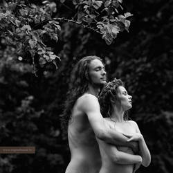 Adam and Eve by eugenebuzuk