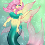Fluttershy Mermaid [sfw]